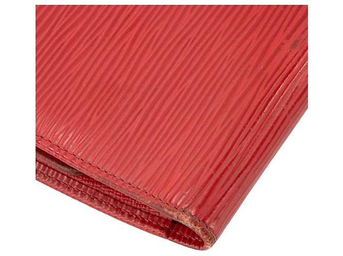 LOUIS VUITTON - Cartera Sarah Louis Vuitton en cuero epi rojo Roja - vista 7