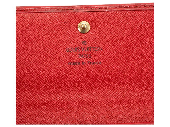 LOUIS VUITTON - Cartera Sarah Louis Vuitton en cuero epi rojo Roja - vista 8