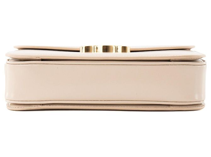 Céline CELINE - Bolsa de ombro Triomphe Celine em couro liso bege - vista 4