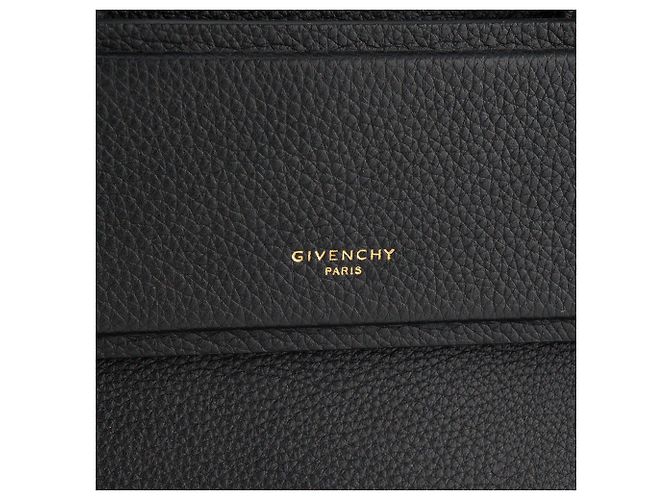 GIVENCHY - Sac à main Horizon Mini Givenchy en cuir noir - vue 5