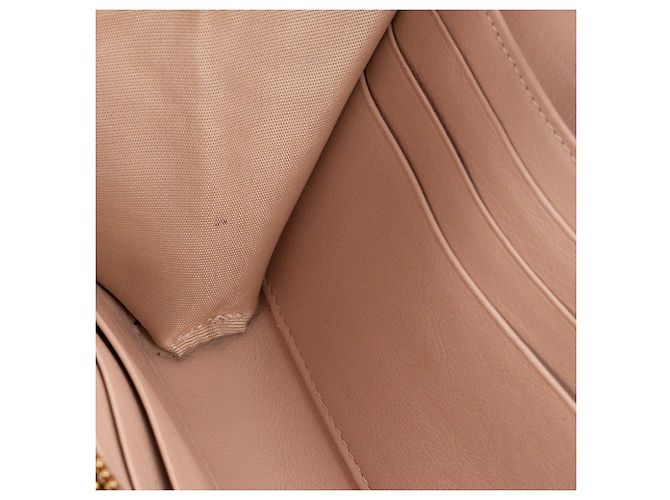 Autre Marque DIOR - Borsa a tracolla Wallet On Chain Diorama Dior in pelle laccata beige - vista 8