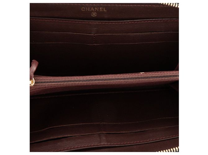CHANEL - Portafoglio lungo Classique/Timeless in pelle liscia nera Nero - vista 10