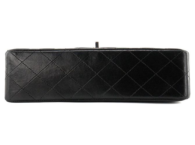 CHANEL - Borsa a tracolla Classique/Timeless 11.13 Small Chanel in pelle liscia nera Nero - vista 4