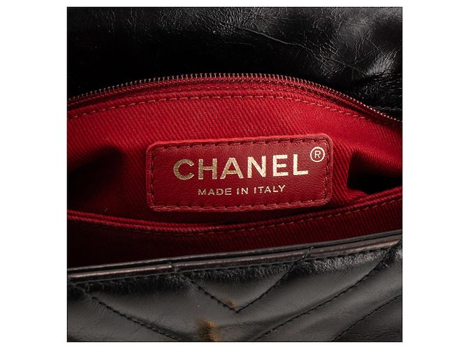 CHANEL - Borsa a tracolla Coco Handle small Chanel in pelle nera Nero - vista 7