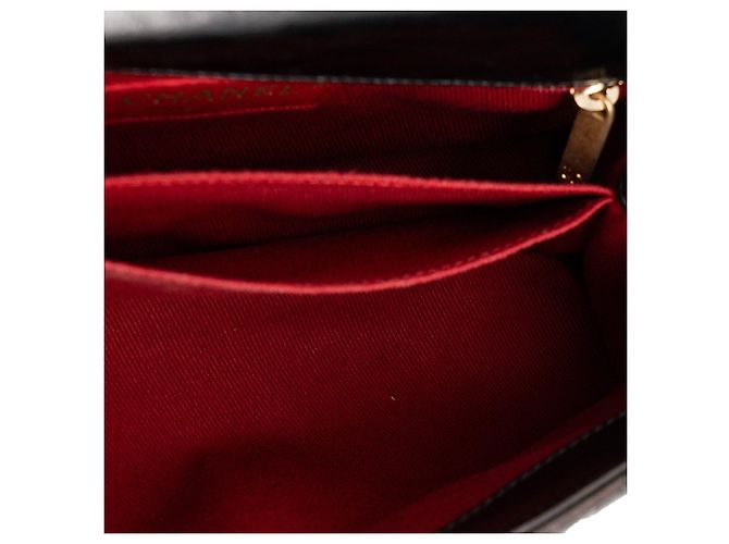 CHANEL - Borsa a tracolla Coco Handle small Chanel in pelle nera Nero - vista 8