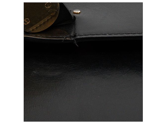 CHLOÉ - Borsa a tracolla Tess Chloé in pelle liscia nera Nero - vista 10