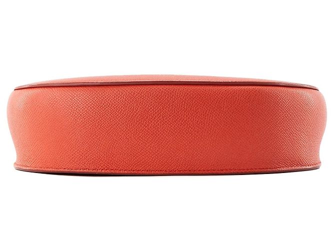 Céline CELINE - Borsa a tracolla Trotteur Celine in pelle grana grossa arancione - vista 4