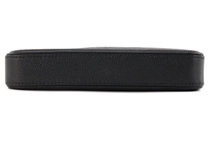 LOUIS VUITTON - Borsa a tracolla Easy Pouch On Strap Louis Vuitton in pelle Empreinte nera Nero - vista 3