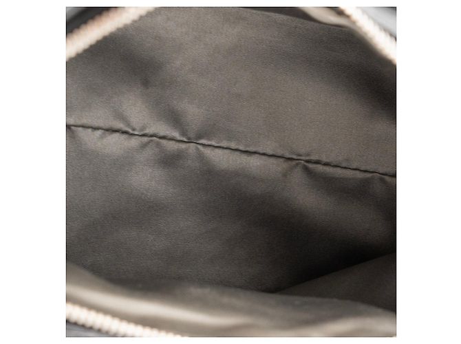 CHANEL - Borsa a tracolla Lax Accordion Chanel in pelle liscia nera Nero - vista 7