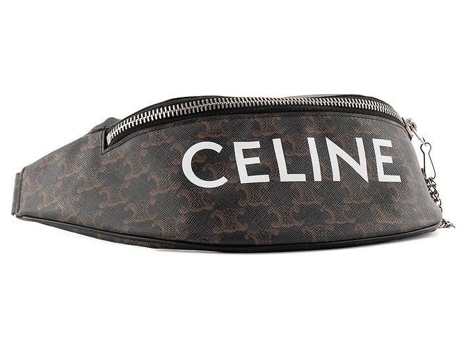 Céline CELINE - Borsa cintura Celine in tela rivestita monogramma marrone - vista 2