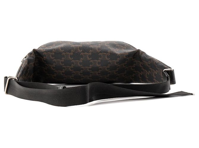 Céline CELINE - Borsa cintura Celine in tela rivestita monogramma marrone - vista 3