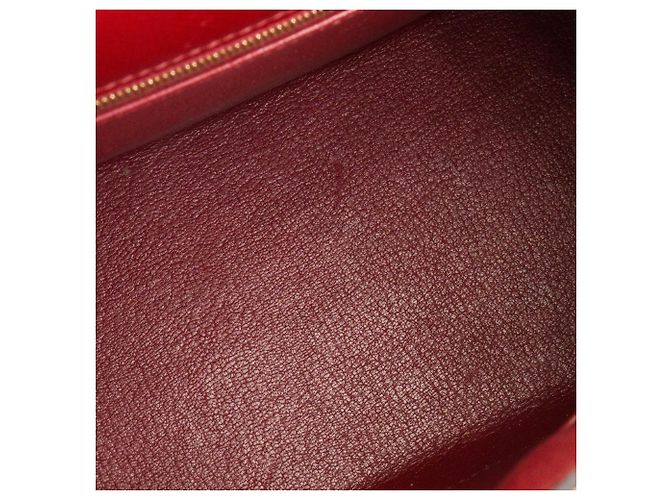 HERMÈS - Borsa a tracolla Kelly 28 Hermès in pelle epsom rouge grenat Bordò - vista 13