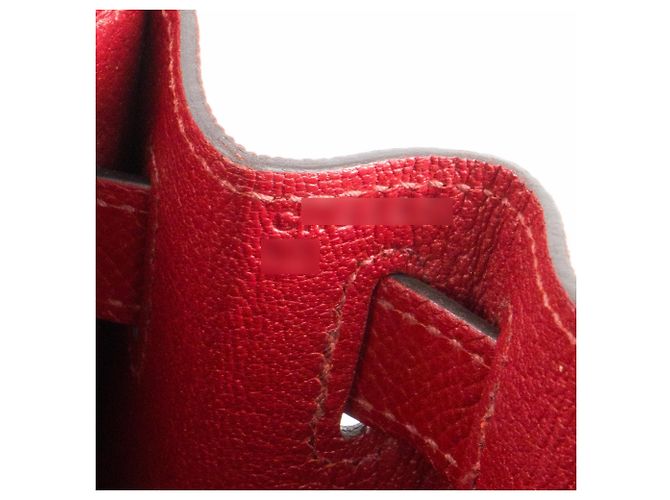 HERMÈS - Borsa a tracolla Kelly 28 Hermès in pelle epsom rouge grenat Bordò - vista 14