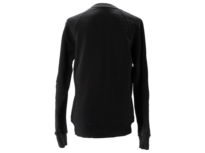 BALMAIN - Sweatshirt de algodão com estampa Balmain em preto (S) - vista 2