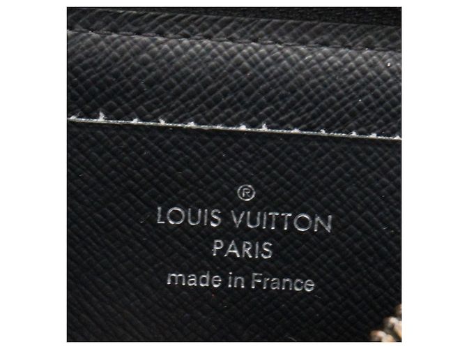 LOUIS VUITTON - Portafoglio Zippy Louis Vuitton in toile enduite monogram eclipse Nero - vista 5