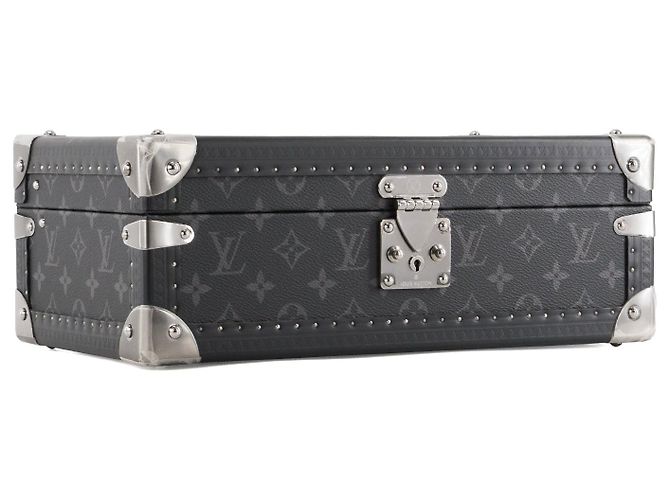 LOUIS VUITTON - Set di 8 orologi Louis Vuitton in tela rivestita Monogram Eclipse Nero - vista 2