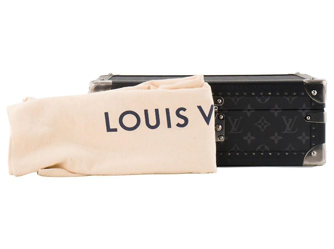 LOUIS VUITTON - Set di 8 orologi Louis Vuitton in tela rivestita Monogram Eclipse Nero - vista 9