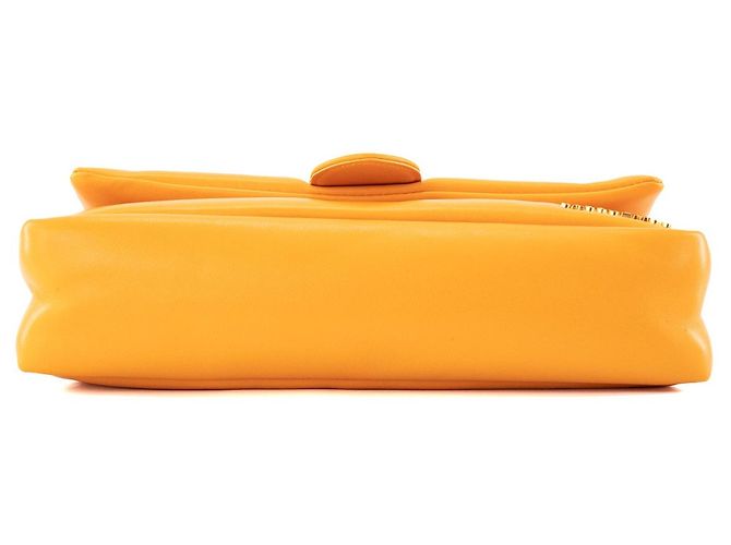 JACQUEMUS - Borsa a tracolla Bambimou Jacquemus in pelle liscia arancione - vista 4