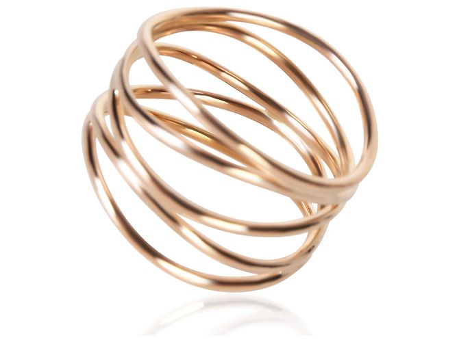 Anello Elsa Peretti Wave in oro rosa Tiffany & Co. - vista 4