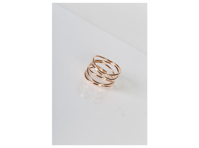 Anello Elsa Peretti Wave in oro rosa Tiffany & Co. - vista 6