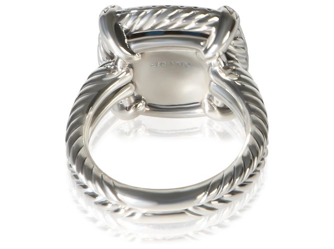 Anello Chatelaine David Yurman in argento sterling, topazio e diamante - vista 4