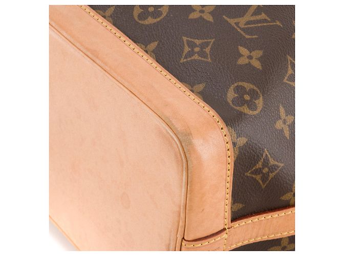 Noe LOUIS VUITTON - Borsa a tracolla Louis Vuitton Noé BB in tela rivestita monogram marrone - vista 5