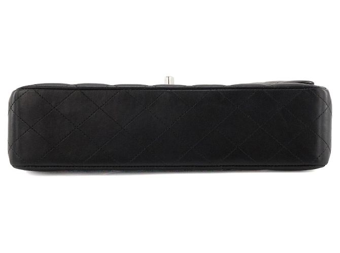 CHANEL - Borsa a mano Classique/Timeless 11.12 Chanel in pelle liscia nera Nero - vista 4