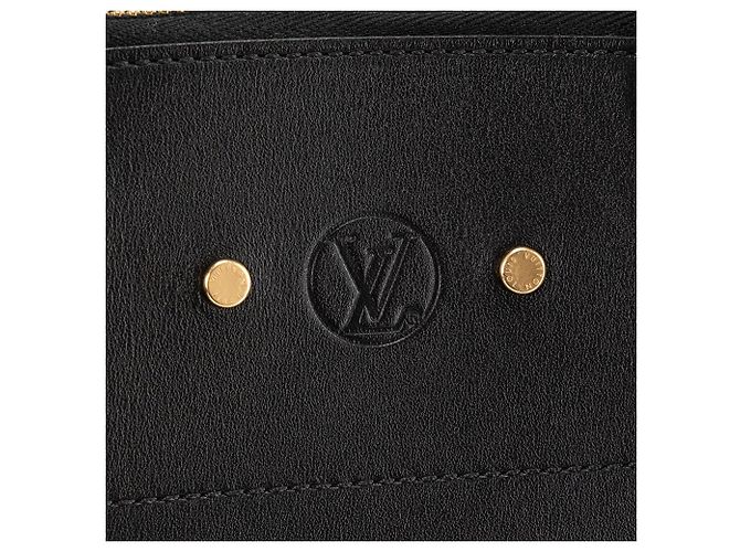 LOUIS VUITTON - Borsa a mano Louis Vuitton City Steamer MM in pelle liscia nera Nero - vista 6