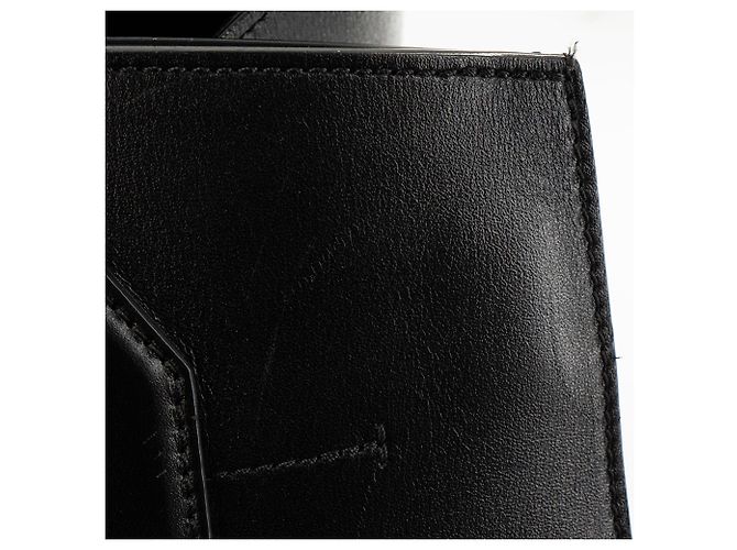 LOUIS VUITTON - Borsa a mano Louis Vuitton City Steamer MM in pelle liscia nera Nero - vista 8