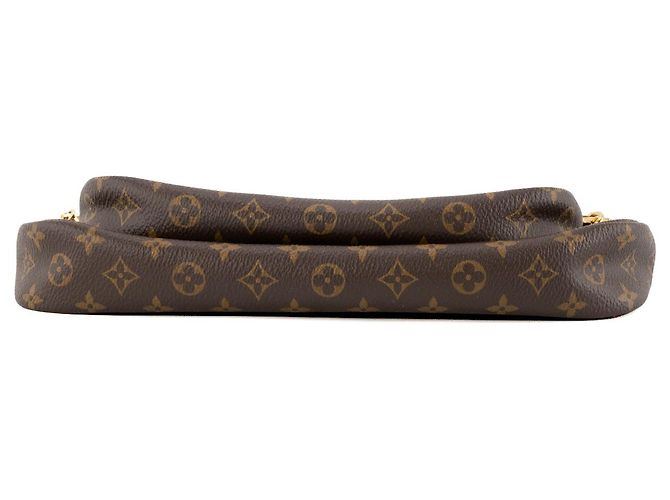 LOUIS VUITTON - Borsa a tracolla Multi Pochette Accessoires in canvas monogram coated Marrone - vista 4