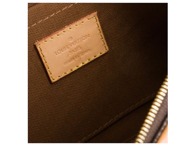 LOUIS VUITTON - Borsa a tracolla Multi Pochette Accessoires in canvas monogram coated Marrone - vista 7