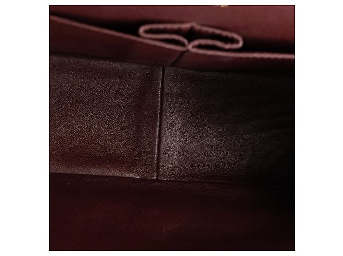 CHANEL - Borsa a tracolla Classique/Timeless Jumbo Chanel in pelle caviar nera Nero - vista 7