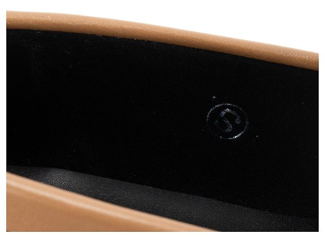 HERMÈS - Mocassini Kelly Hermès in pelle liscia marrone (T37) - vista 5