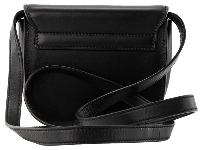 Autre Marque SAINT LAURENT - Borsa a tracolla mini Kaia Saint Laurent in pelle liscia nera Nero - vista 3