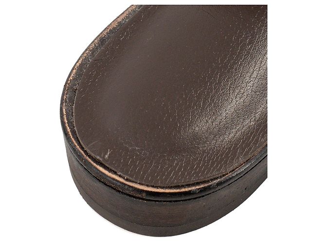 GIUSEPPE ZANOTTI - Sandali Giuseppe Zanotti in pelle nera (T38) Nero - vista 5