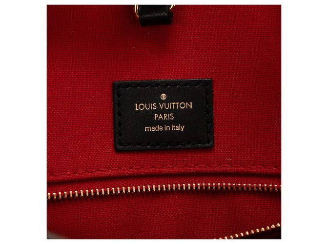 LOUIS VUITTON - Borsa tote Louis Vuitton Onthego MM in canvas monogram coated Marrone - vista 6