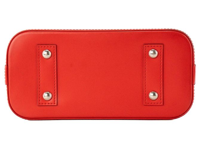 LOUIS VUITTON - Borsa a tracolla Louis Vuitton Alma BB in pelle epi rossa Rosso - vista 4