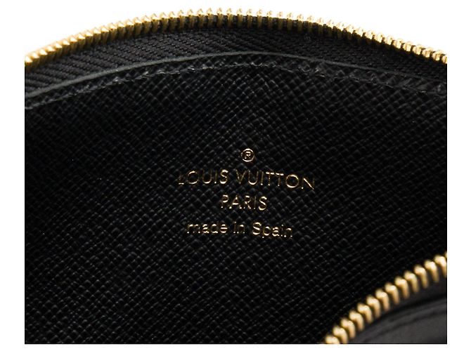 LOUIS VUITTON - Monedero Slim Louis Vuitton en toile enduite monogrammée reverse Castaño - vista 6