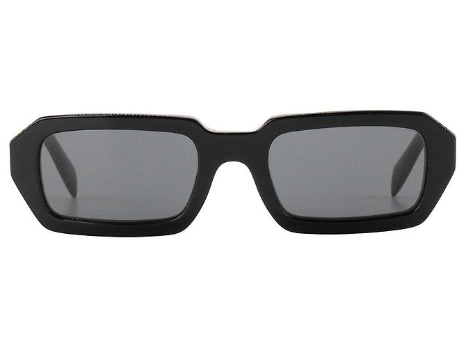 PRADA - Occhiali da sole PR 12 Prada in plastica nera Nero - vista 2