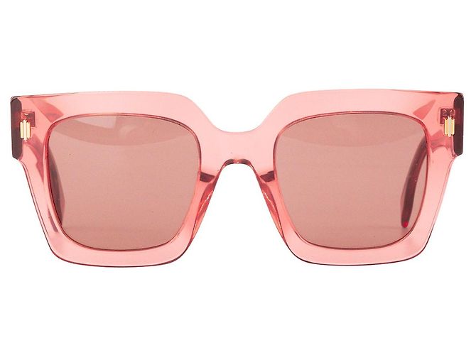 FENDI - Gafas de sol Fendi en acetato rosa - vista 2