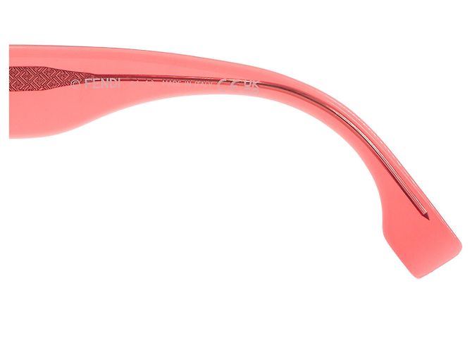 FENDI - Gafas de sol Fendi en acetato rosa - vista 4