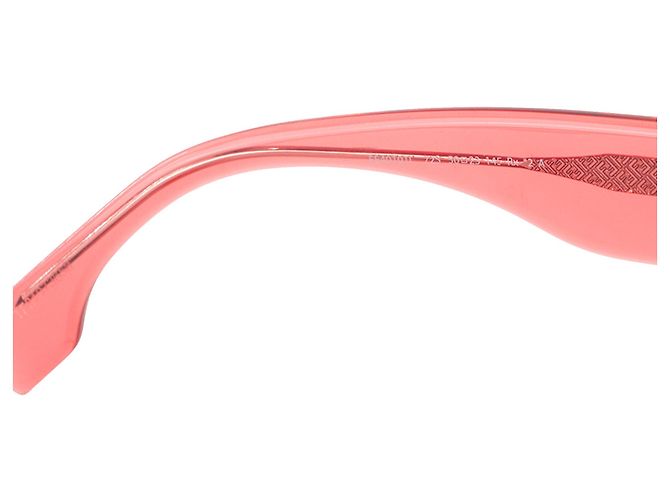 FENDI - Gafas de sol Fendi en acetato rosa - vista 5