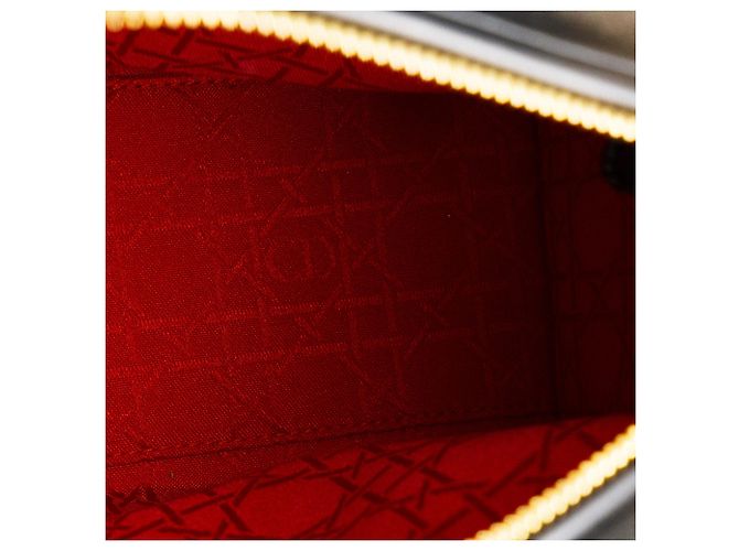 Autre Marque DIOR - borsa a mano Lady Dior medium in pelle cannage nera Nero - vista 10
