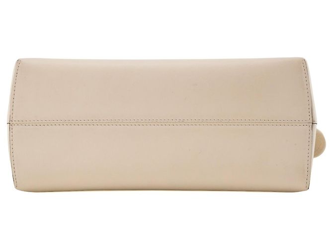 FENDI - Borsa a tracolla By The Way Medium Fendi in pelle liscia beige - vista 4