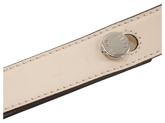 FENDI - Borsa a tracolla By The Way Medium Fendi in pelle liscia beige - vista 8