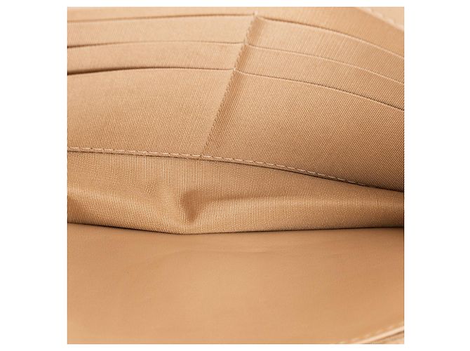 CHANEL - Borsa a tracolla Wallet On Chain 19 in pelle liscia beige - vista 8