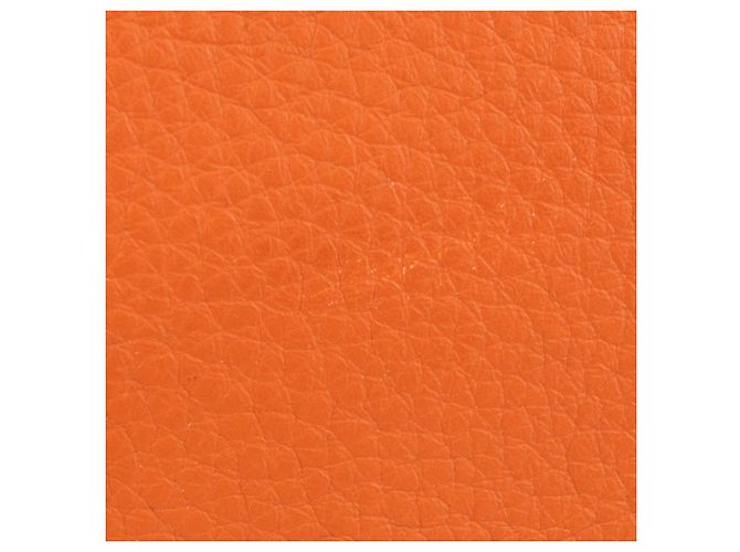 HERMÈS - Borsa a mano Hermès Birkin 35 in pelle Togo Orange Arancione - vista 8
