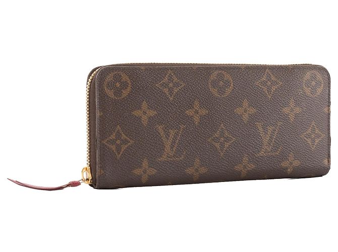 LOUIS VUITTON - Cartera Louis Vuitton Clémence en lona recubierta monogram Castaño - vista 2