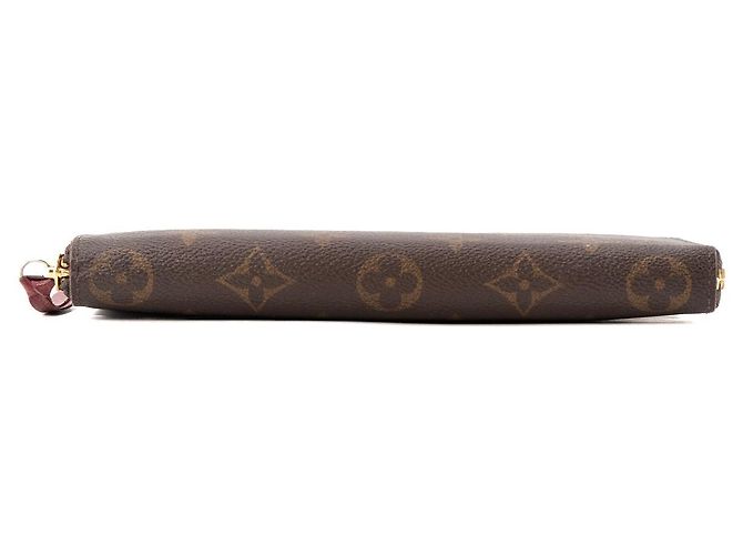 LOUIS VUITTON - Cartera Louis Vuitton Clémence en lona recubierta monogram Castaño - vista 3
