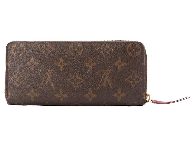 LOUIS VUITTON - Cartera Louis Vuitton Clémence en lona recubierta monogram Castaño - vista 4